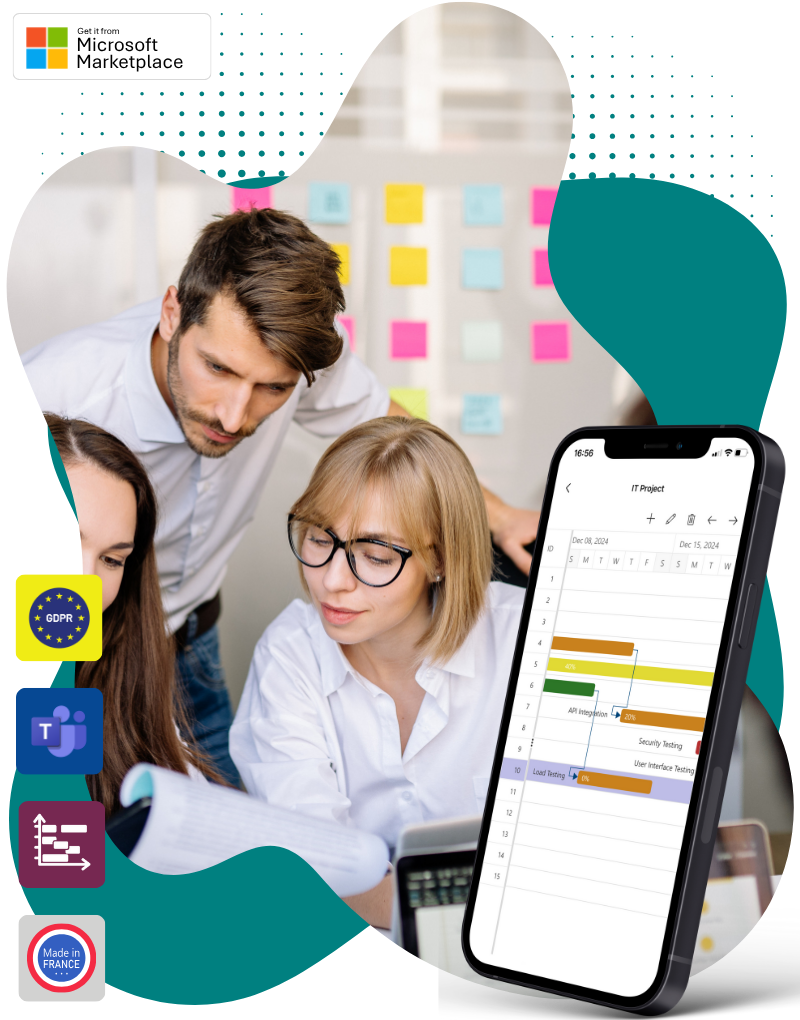 gantt chart pro interface