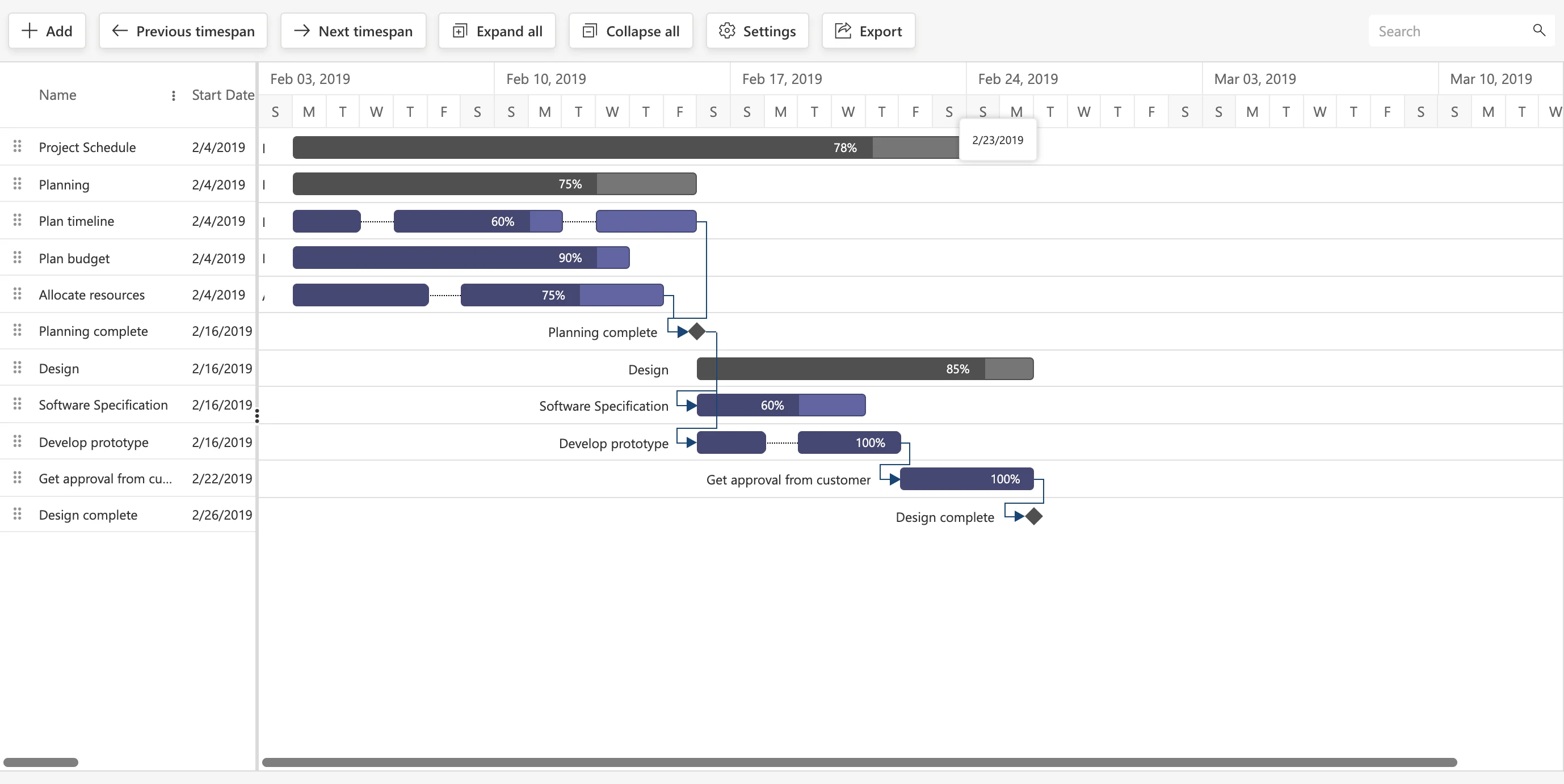 gantt pro for Microsoft Teams